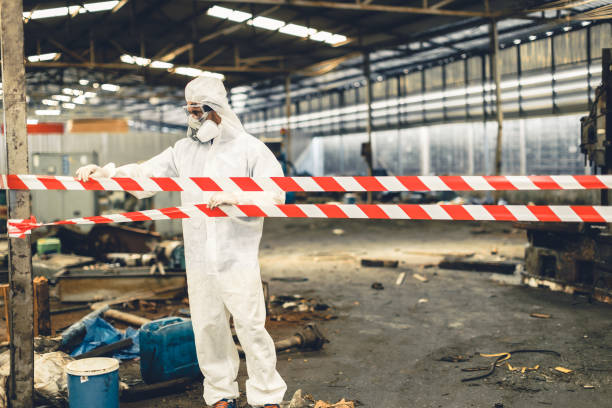 Professional Odor Removal technician working in Templeton, CA
